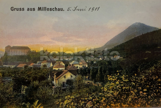360 Kč LT Pohlednice Velemín-Milešov, CZE116303