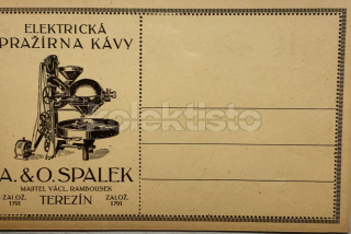 350 Kč LT Pohlednice Terezín REKLAMA, OBCHODY, CZE116583
