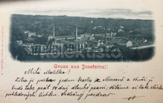 460 Kč MB Pohlednice Josefův Důl TOVÁRNY, CZE116788