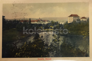 140 Kč PB Pohlednice Dobříš, CZE120273