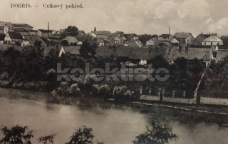 140 Kč PB Pohlednice Dobříš, CZE120274