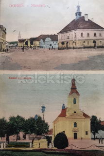 360 Kč PB Pohlednice Dobříš, CZE120309