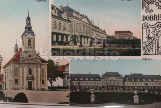 360 Kč PB Pohlednice Dobříš, CZE120311