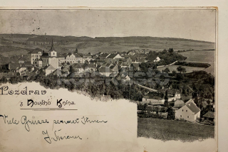 380 Kč PB Pohlednice Nový Knín, CZE120372