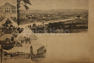 120 Kč PI Pohlednice Písek, CZE120907