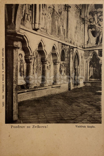 120 Kč PI Pohlednice Zvíkov, CZE120911