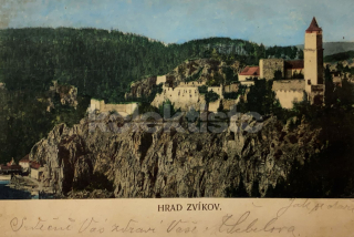 170 Kč PI Pohlednice Zvíkov, CZE120942