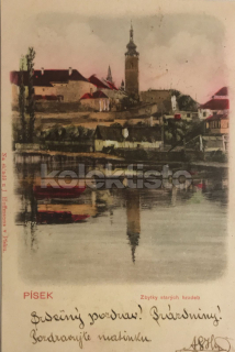 350 Kč PI Pohlednice Písek, CZE121035