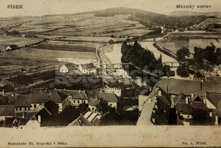 360 Kč PI Pohlednice Písek, CZE121052