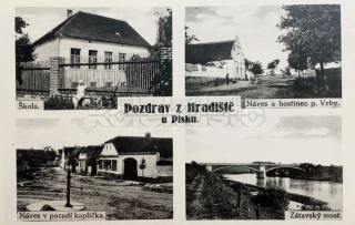 380 Kč PI Pohlednice Hradiště, CZE121067