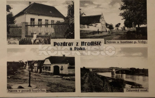 380 Kč PI Pohlednice Hradiště HOSPODY, CZE121068