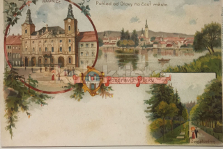 420 Kč PI Pohlednice Písek, CZE121091