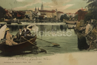 800 Kč PI Pohlednice Písek, CZE121117