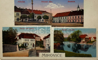 180 Kč PI Pohlednice Mirovice, CZE121123