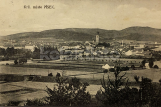 160 Kč PI Pohlednice Písek, CZE121200