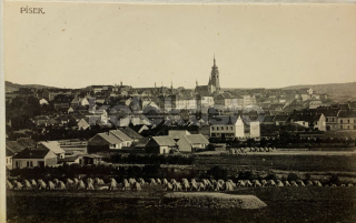 160 Kč PI Pohlednice Písek, CZE121208