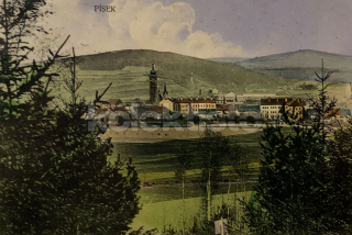 160 Kč PI Pohlednice Písek, CZE121211