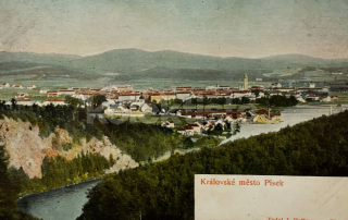 300 Kč PI Pohlednice Písek, CZE121278