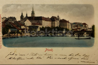 350 Kč PI Pohlednice Písek, CZE121301