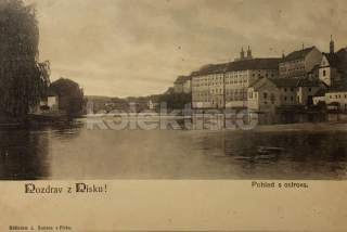 350 Kč PI Pohlednice Písek, CZE121302