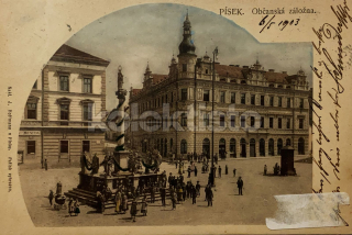 360 Kč PI Pohlednice Písek, CZE121309