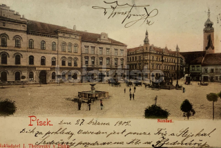 360 Kč PI Pohlednice Písek, CZE121312