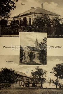 360 Kč PR Pohlednice Staměřice HOSPODY, CZE121831