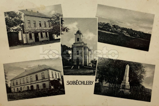 420 Kč PR Pohlednice Soběchleby POMNÍKY, CZE121852