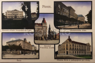 350 Kč PR Pohlednice Přerov, CZE122079