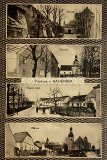 360 Kč TA Pohlednice Radenín, CZE124246