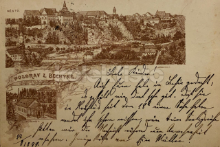 1500 Kč TA Pohlednice Bechyně, CZE124282