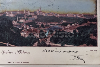 300 Kč TA Pohlednice Tábor, CZE124502