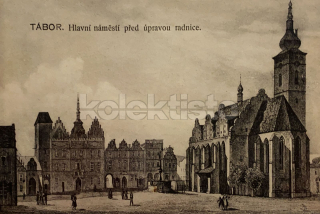 340 Kč TA Pohlednice Tábor, CZE124517