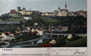 340 Kč TA Pohlednice Tábor, CZE124520