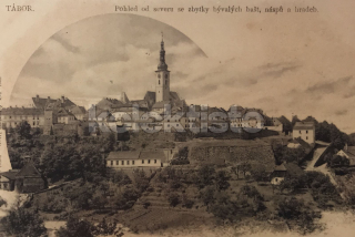 350 Kč TA Pohlednice Tábor, CZE124523