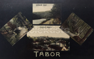 350 Kč TA Pohlednice Tábor, CZE124524