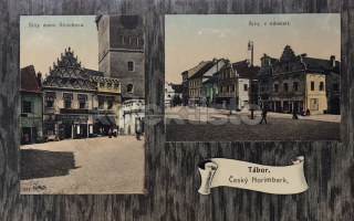 360 Kč TA Pohlednice Tábor, CZE124525
