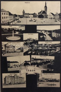 360 Kč TA Pohlednice Tábor, CZE124531