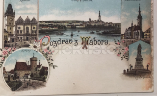 450 Kč TA Pohlednice Tábor, CZE124550