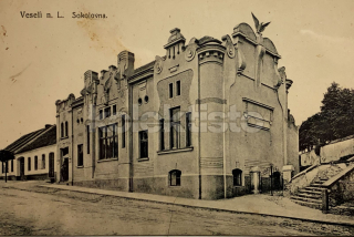 320 Kč TA Pohlednice Veselí nad Lužnicí SOKOL, CZE124581