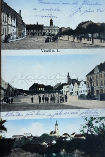 420 Kč TA Pohlednice Veselí nad Lužnicí, CZE124588