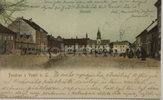 500 Kč TA Pohlednice Veselí nad Lužnicí, CZE124591