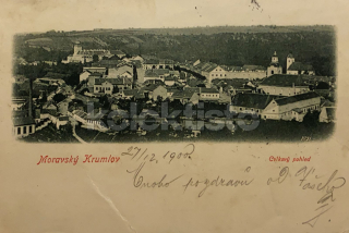 360 Kč ZN Pohlednice Moravský Krumlov, CZE127159