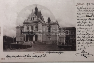 420 Kč ZN Pohlednice Znojmo DIVADLA, CZE127369