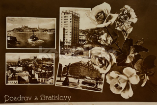 250 Kč BRA Pohlednice Bratislava, SVK128051