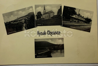 650 Kč KOS Pohlednice Kysak-Obyšovce, SVK128329